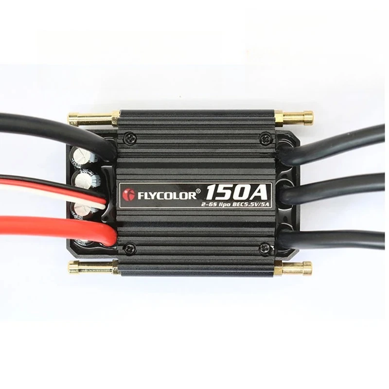 Flycolor ESC Speed Controller 150A 120A 90A 70A 50A  Brushless ESC  Stand 2-6S Lipo BEC 5.5V/5A for RC Boat F21267/71F