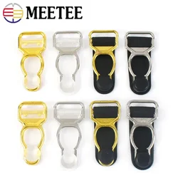 20/30Pcs 10-18mm Metal Garter Buckles Bra Corset Adjuster End Clasp Underwear Sock Clips Hook Suspender Strap Sewing Accessories