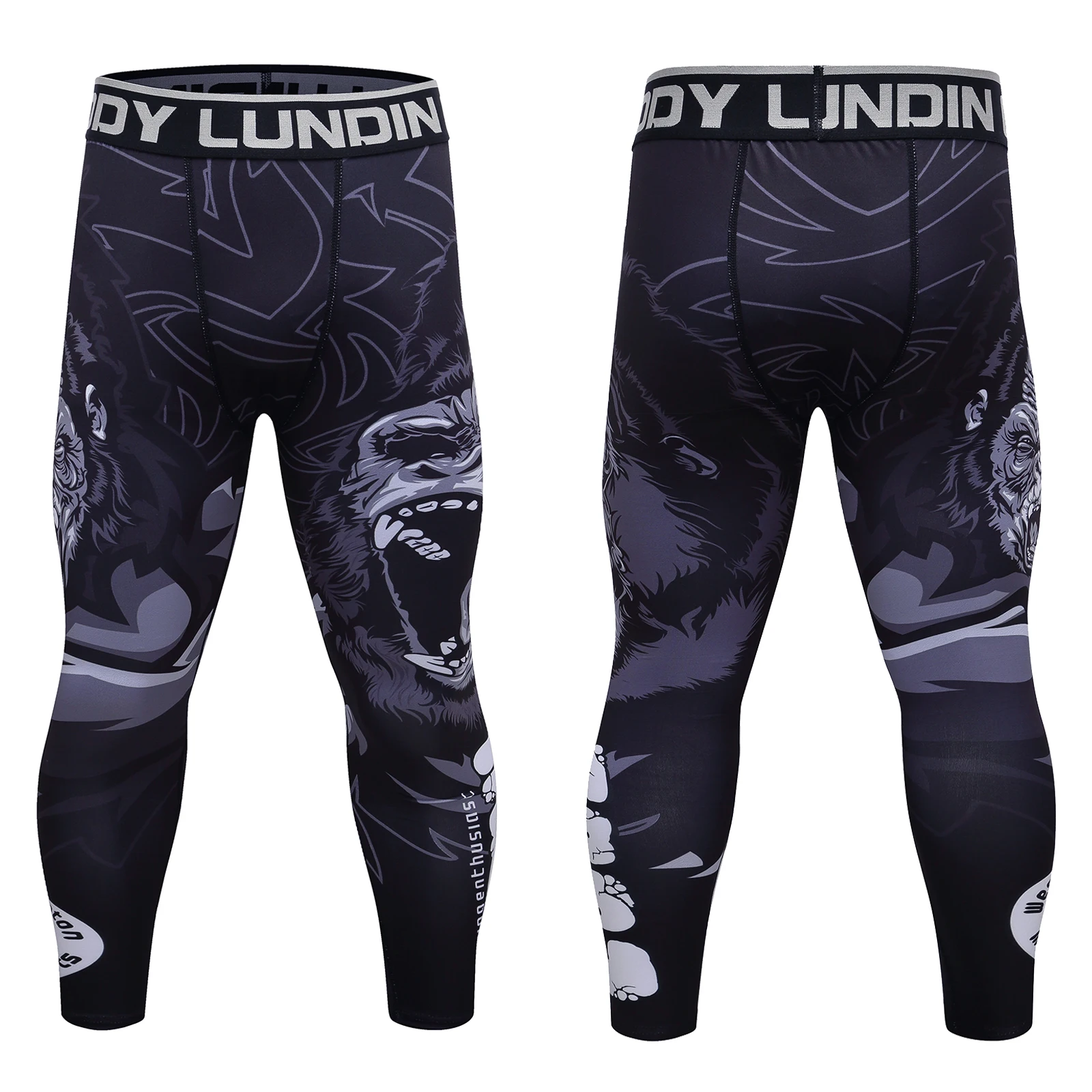 

Мужская спортивная одежда Rashguard Cody Lundin для фитнеса, боксерские Трикотажные изделия, высококачественные штаны с принтом Bjj, спортивные костюмы