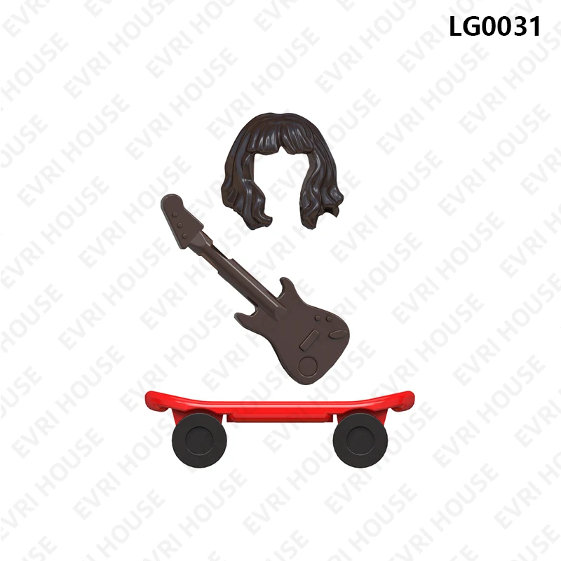 Série télévisée Mini bloc de construction poupée briques figurines d'action assemblage jouets pour enfants LG1005