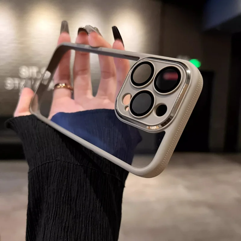 투명 렌즈 필름이 함께 제공되며, 아이폰 15 폰 케이스에 적합하며, 실리콘 낙하 방지, 애플 14 프로 맥스 하드 케이스입니다.
