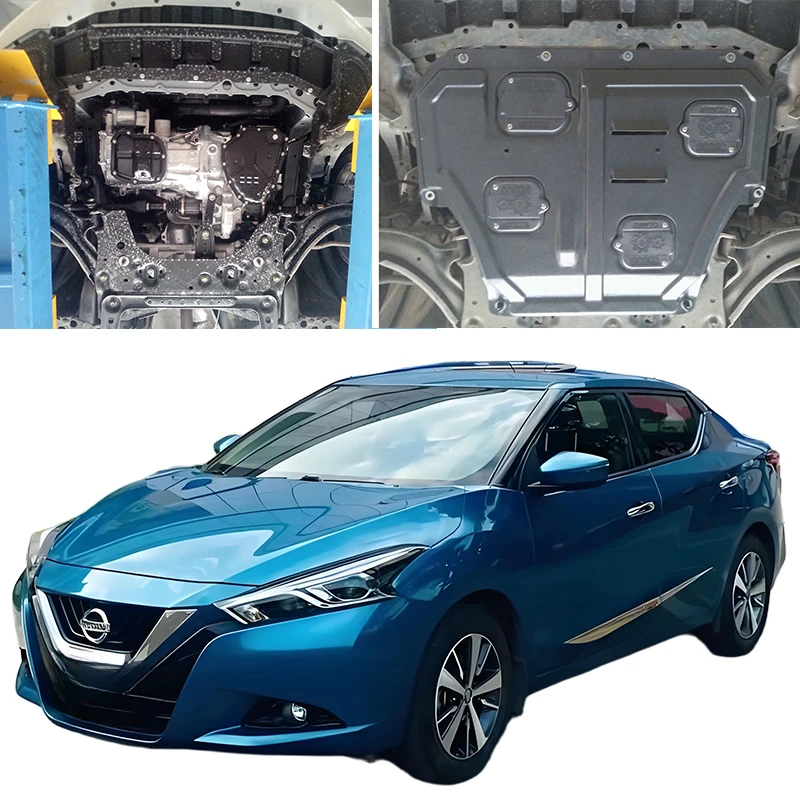 

Car Accessories Black Under Engine Guard Mudguard Board Splash Shield Mud Fender Plate Panel For Nissan Sentra Bluebird 2016-