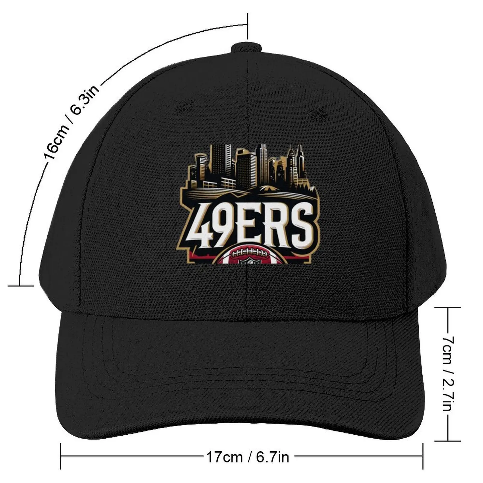 San Francisco 49ers Baseball Cap Hip Hop Hat Man For The Sun Luxury Brand Cosplay Women Men's