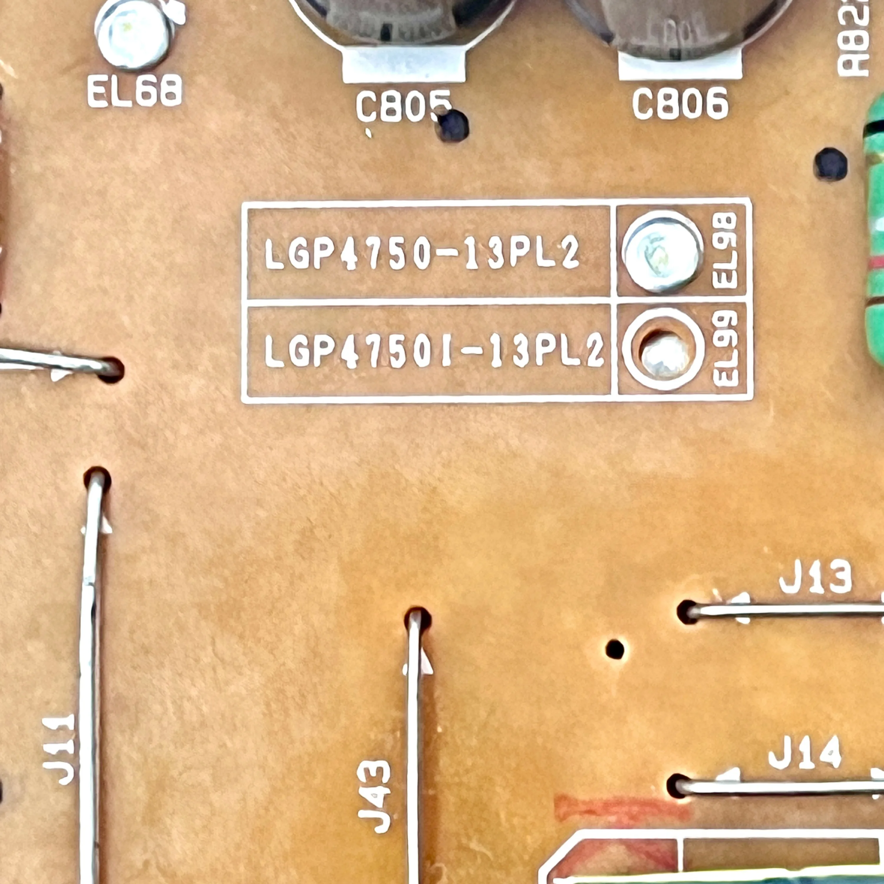 정품 TV 파워 보드, EAX64905501(2.1) EAY62810801 LGP4750-13PL2, 정상적으로 작동, 55IN5600 50LN5100 TV 부품용