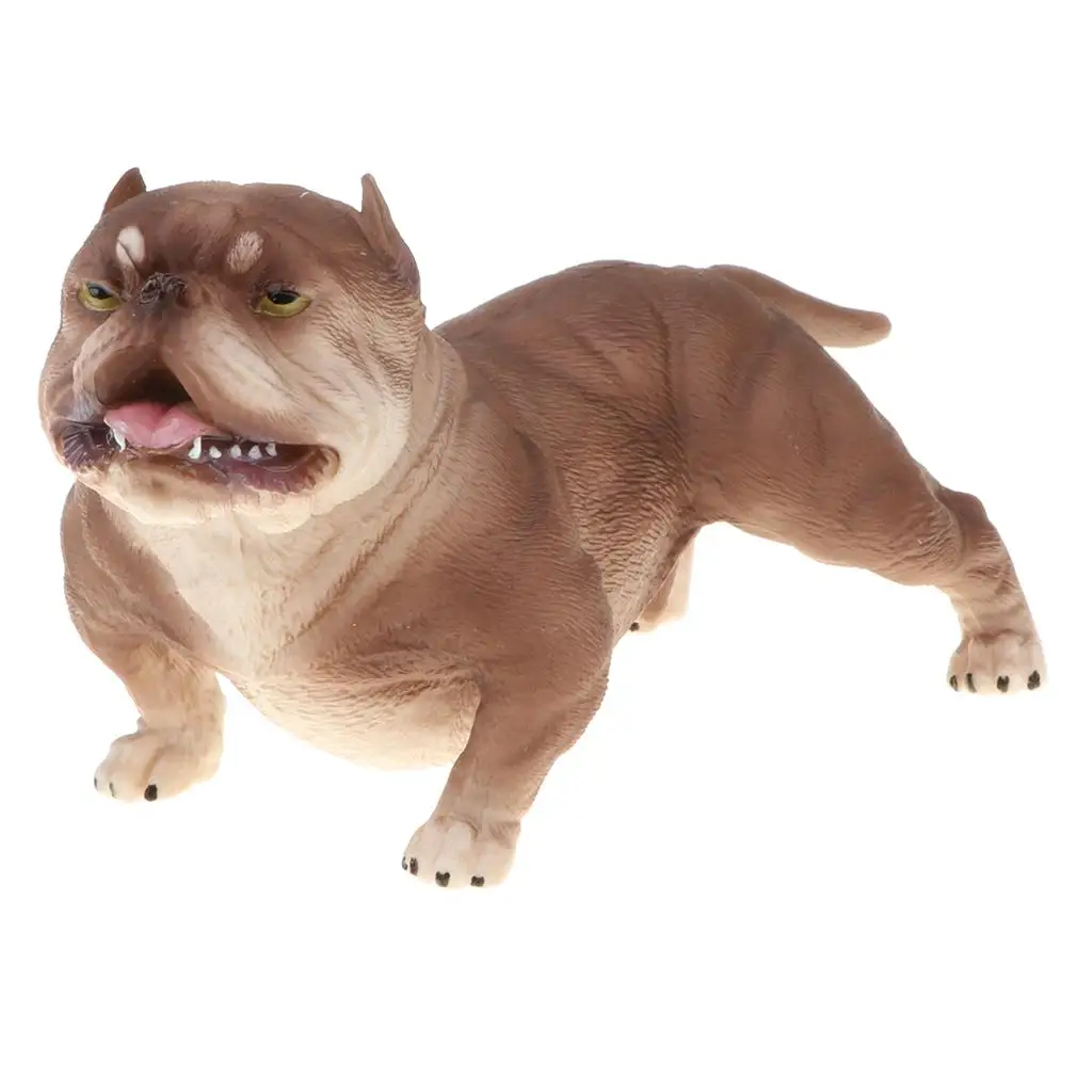 Wild/Farm Animal Simulation Animals Action Figure Pet Dog Model Kids Educational Learning Nature Playset Toy #B