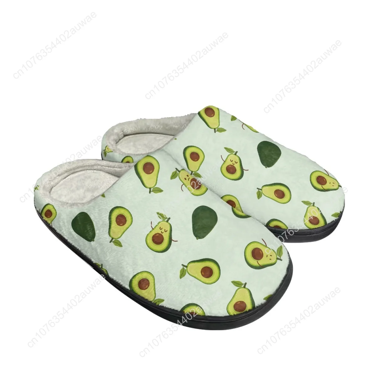 Avocado/limone/Banana modello donna casa appartamenti pantofole camera da letto coppia pantofole in cotone pantofole autunno inverno caldo accogliente scarpe da terra