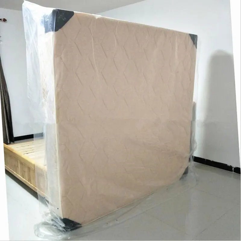 Mattress Protector Packaging Bag Moisture-proof Dust Cover Thickened Disposable PE Transparent Moving Home Storage Bag