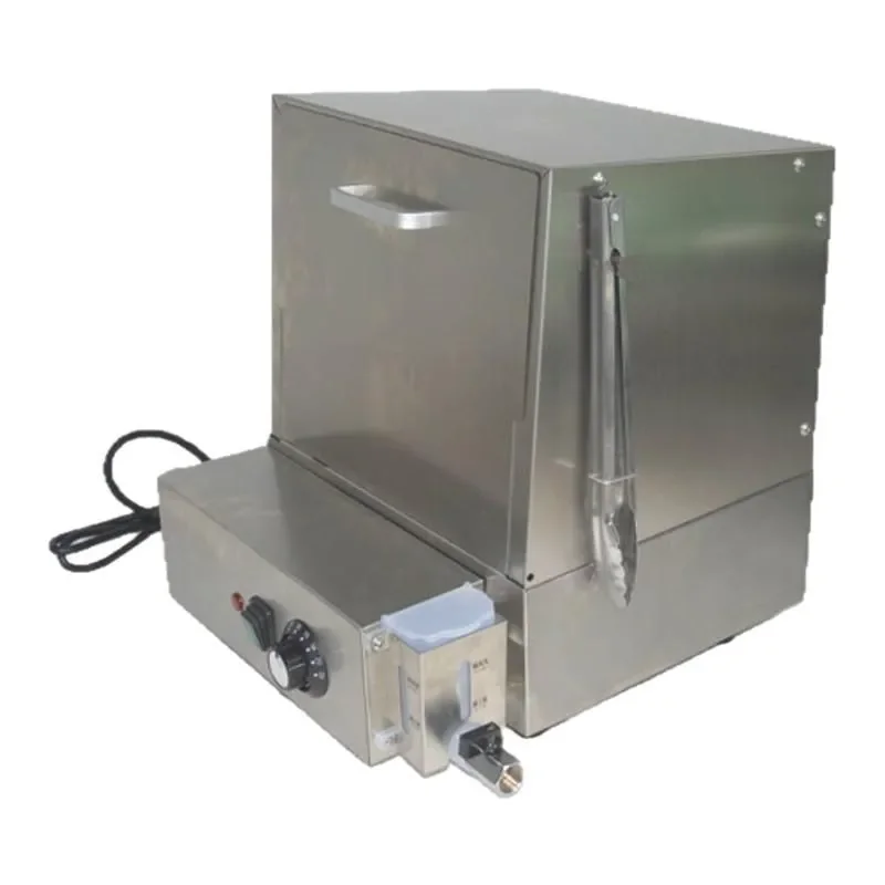 Commercial Heated Insulator Desktop Stall Hot Dog Display Cabinet Hamburger