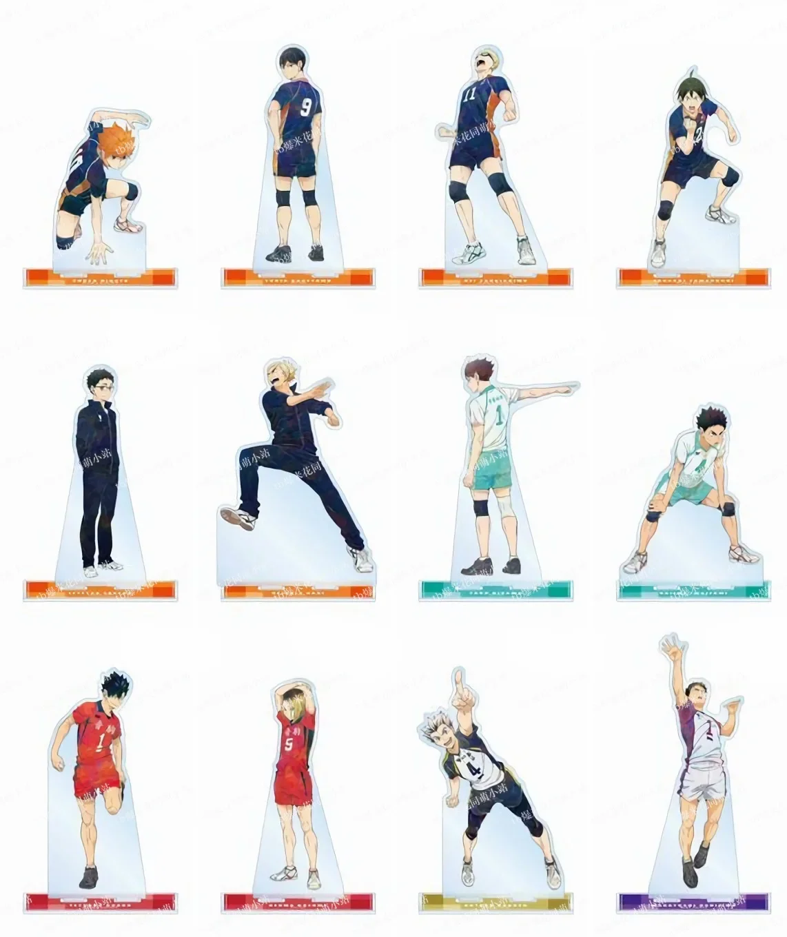 Haikyuu!! NEW Shoyo Hinata Toru Oikawa Kenma Kozume Tobio Kageyama Figure Doll Anime Acrylic Stand Model