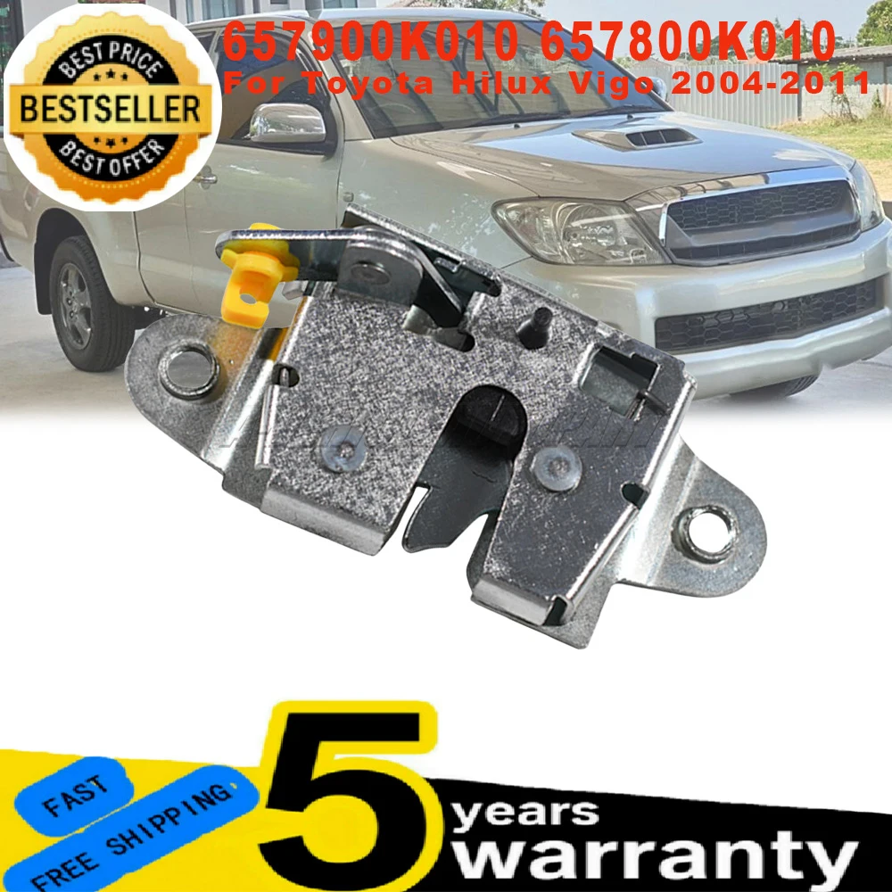 657900K010 657800K010 New Back Door Latch Repair Kit Left & Right For Toyota Hilux Vigo 2004-2011 car Tailgate Lock Replacement