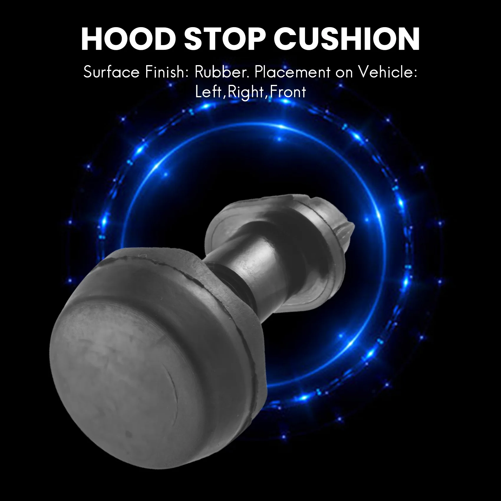 

AC34-2PCS для Ford Escape Focus Edge 2013-2019 Подушка остановки капота Резиновый бампер