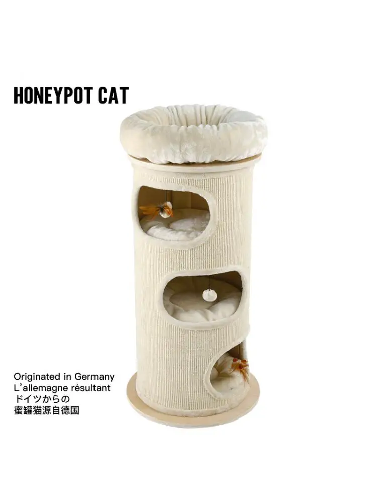 Sisal Cat Climbing Frame, Comfortable Cat Litter Tree, One Cat House, Pet Supplies