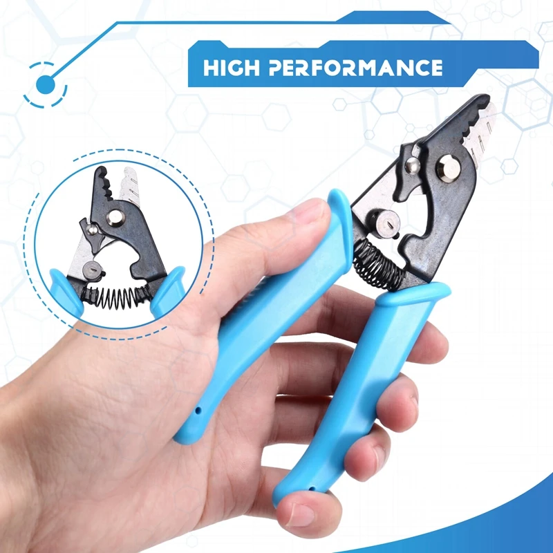 Promotion! VCFS-33 Three-Port Fiber Stripping Pliers FTTH Tools Fiber Optical Wire Stripper