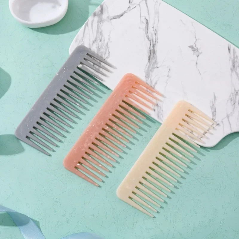 Wide Anti-Static Wide Tooth Comb for Thick Curly Wavy Hair Brush Detangling Comb Long Hair Detangler Comb for Wet and Dry