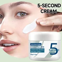 Crème Anti-rides au rétinol en 5 secondes, ligne Anti-vieillissement instantanée, estompe, raffermissant, peau Fine, soin hydratant, Lifting 2