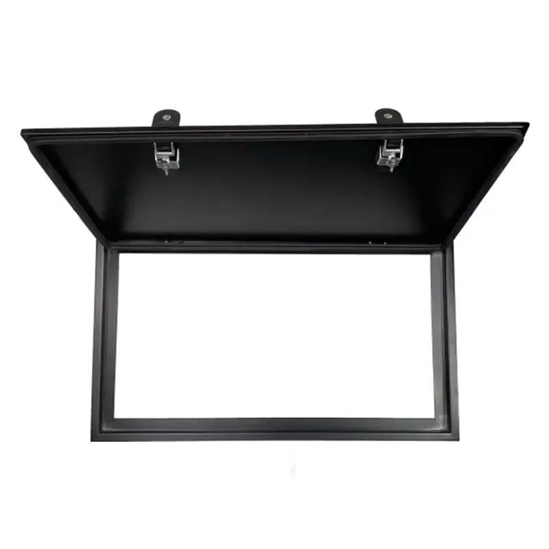 2026 TONGFA OEM Custom Security RV Storage Locker Door Waterproof Flush Mount for Expedition Truck