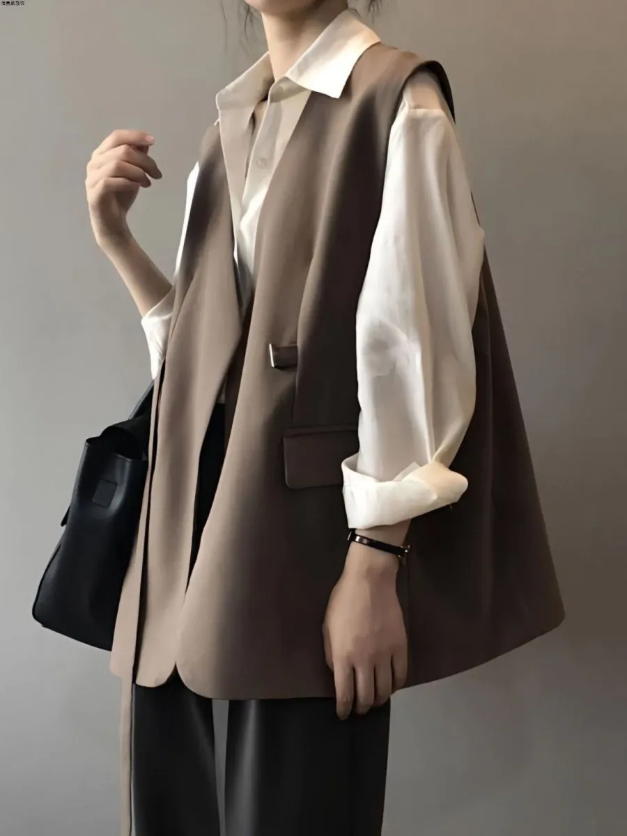 conjunto-feminino-de-duas-pecas-camisa-jaqueta-e-colete-moda-casual-elegante-para-outono
