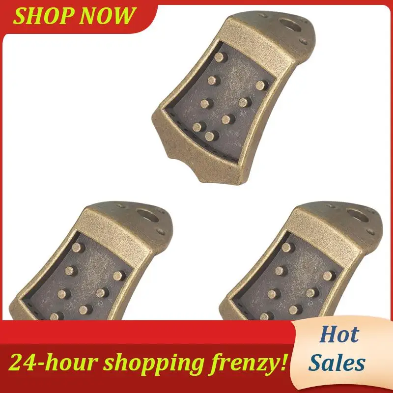 

AB31-3X Bronze Metal Triangle Mandolin Tailpiece Parts For 8 String Arched Top Mandoline Replacement