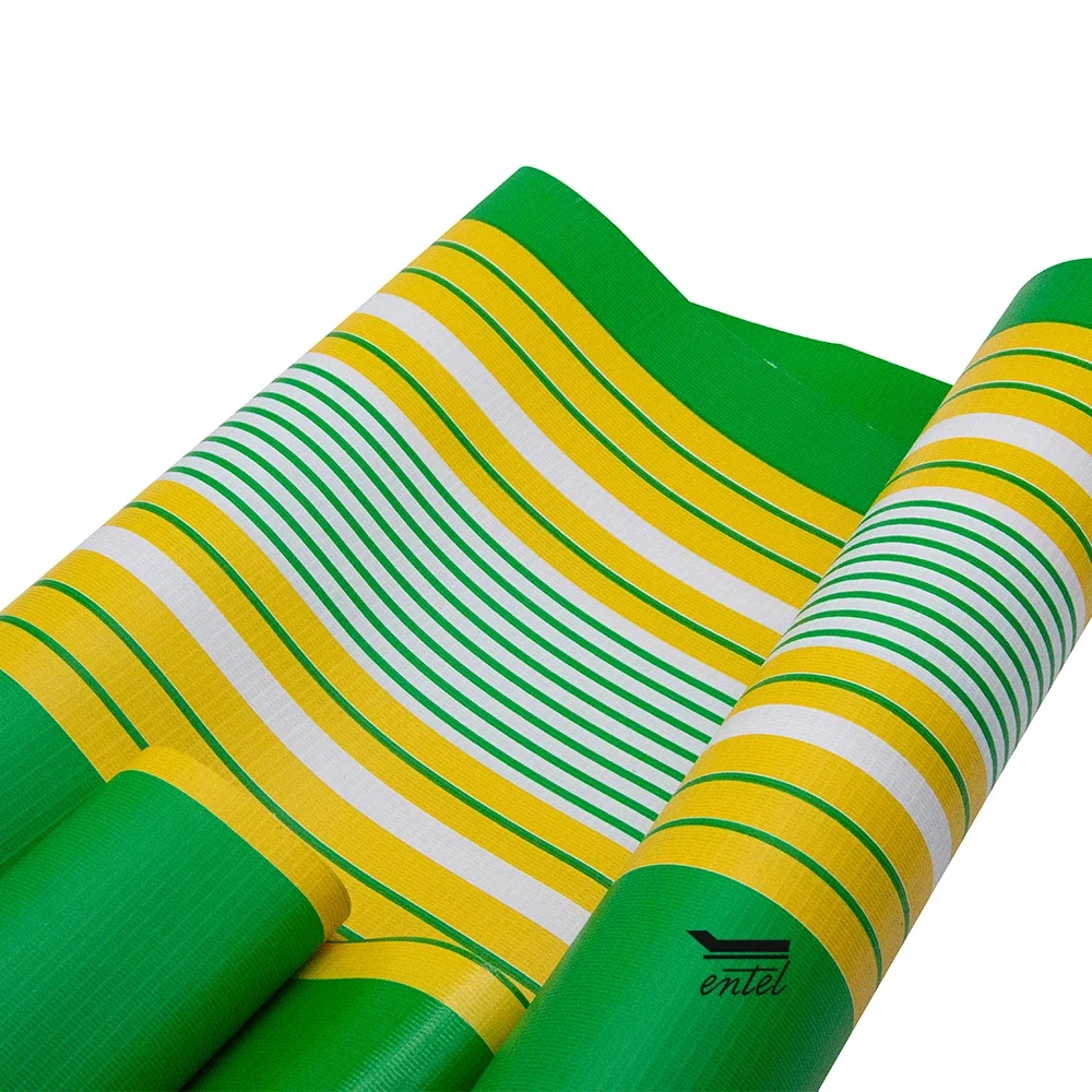 

【From China】Factory Price PVC Stripe Tarpaulin Wholesale for Goods Cover and Awning Uses