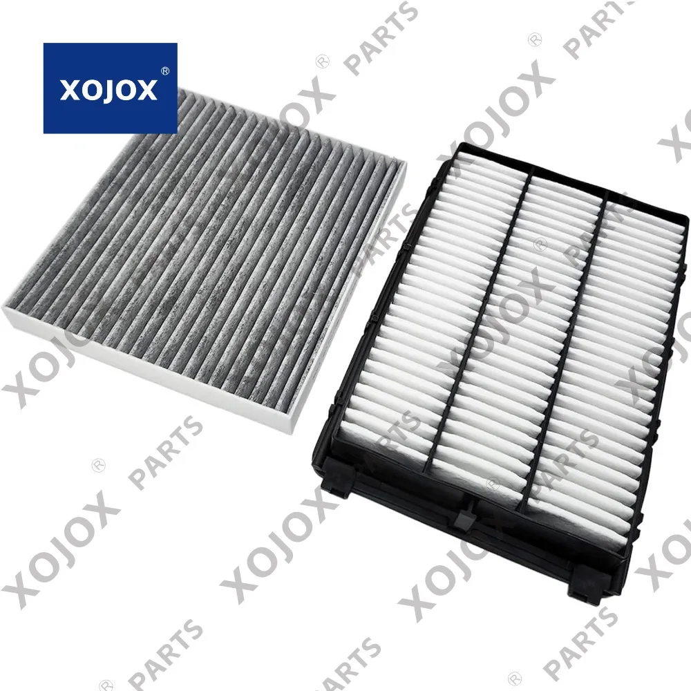 

XOJOX Engine Cabin Air Filters For 16-21 X Tucson 17-22 Kia Sportage Engine Cabin Air Filtration Cab AC Filters 28113D3300 CA120