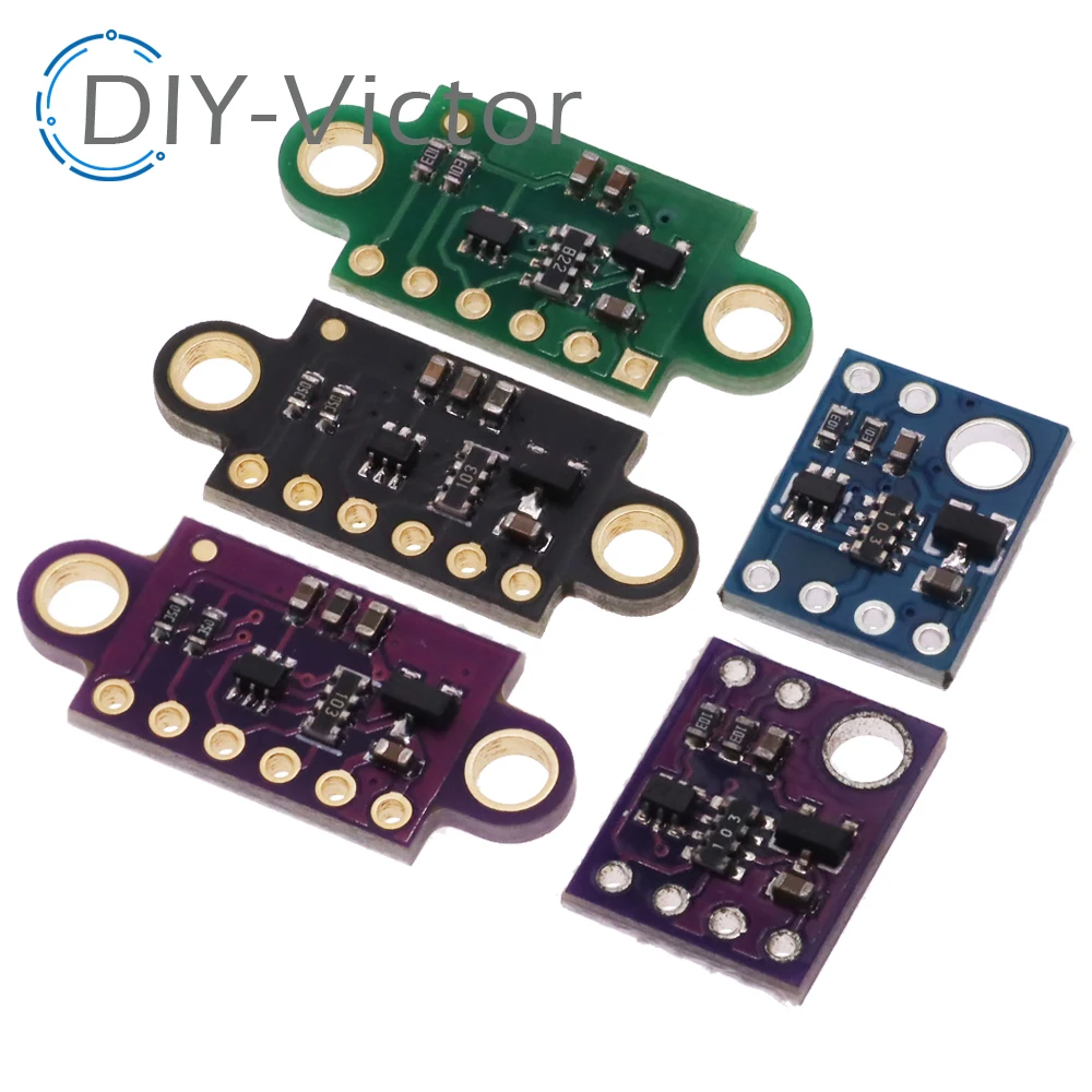 VL53L0X Time-of-Flight (ToF) Laser Ranging Sensor Breakout 940nm GY-VL53L0X V2 Laser Distance Module I2C IIC 3.3V/5V For Arduino