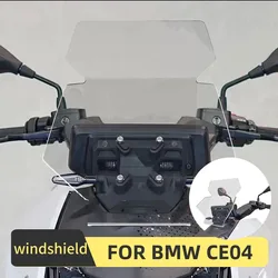 For BMW CE 04 CE04 Modified windshield Heightened windshield Scooter Windscreen Wind Deflectors Widen and enlarge CE04
