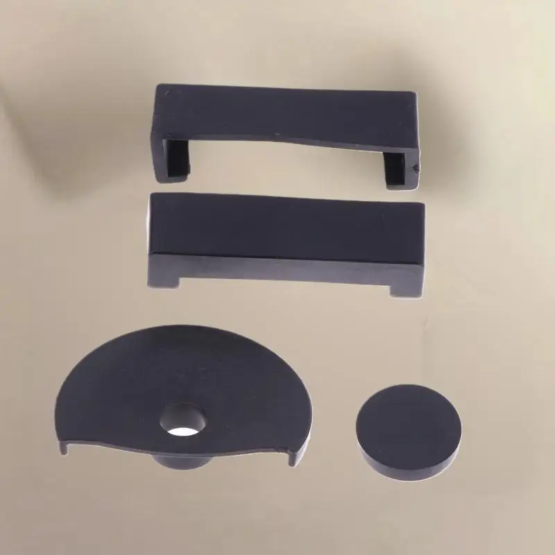 4Pcs/Set 50/60/70/80/mm Mini Bench Vise Pads Anti-Pinch Rubber Gaskets Table Vise Non-slip Anti-pinch Accessories