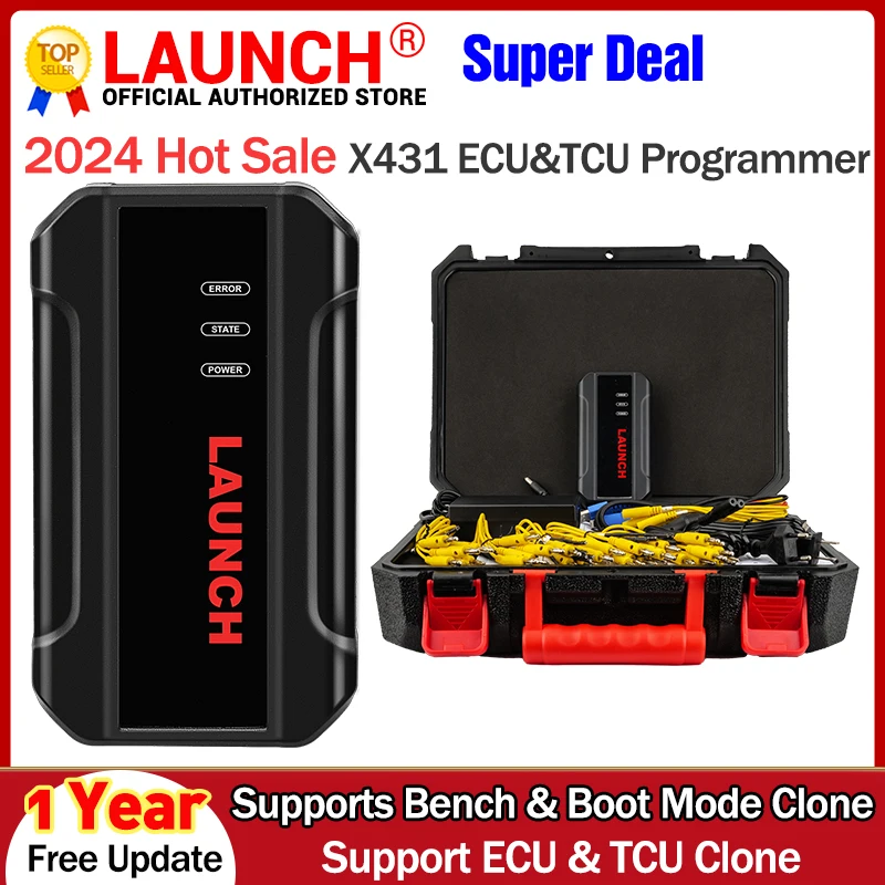 Launch X431 ECU TCU Programmer Standalone PC Version Supports Checksum Correction, IMMO Off, Bench & Boot Model Clone