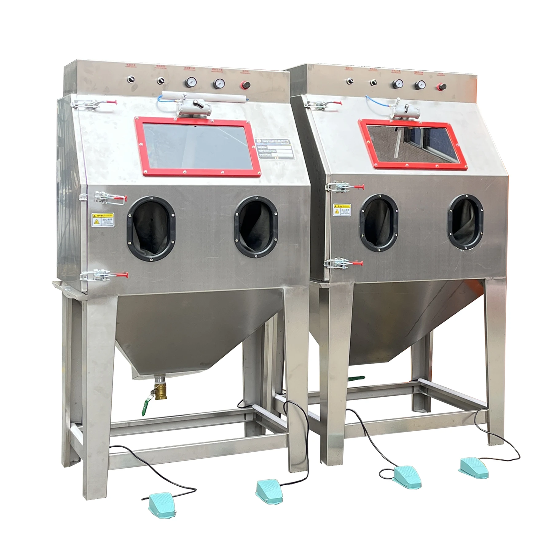 Steam sandblasting machine car wheel refurbishment sandblasting cleaning