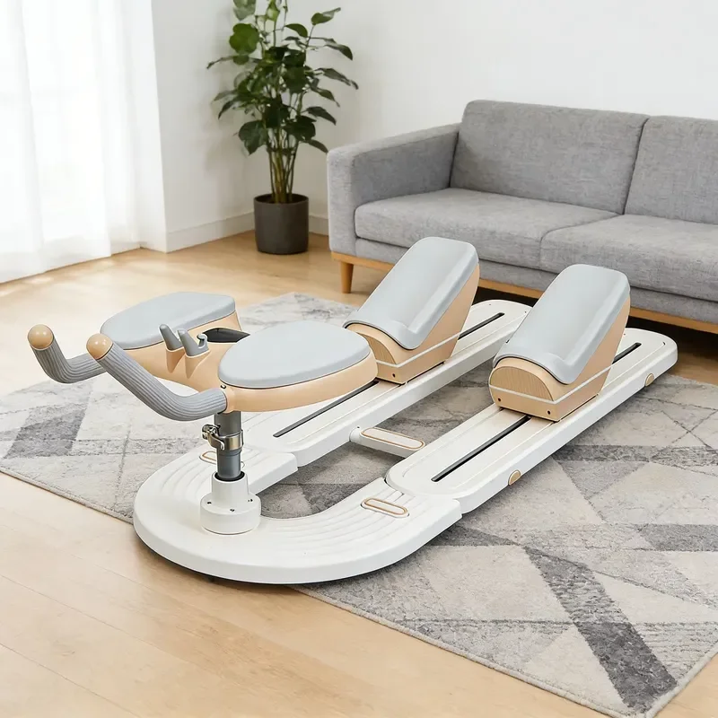 Durable Abdominal Muscle Trainer Spinal Twist Stretcher Slimming Exercise Machine for Daily Use Posture Correction Back Pain