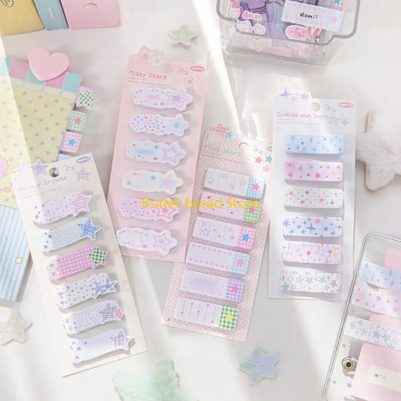 W89C Notas pegajosas Guias do índice