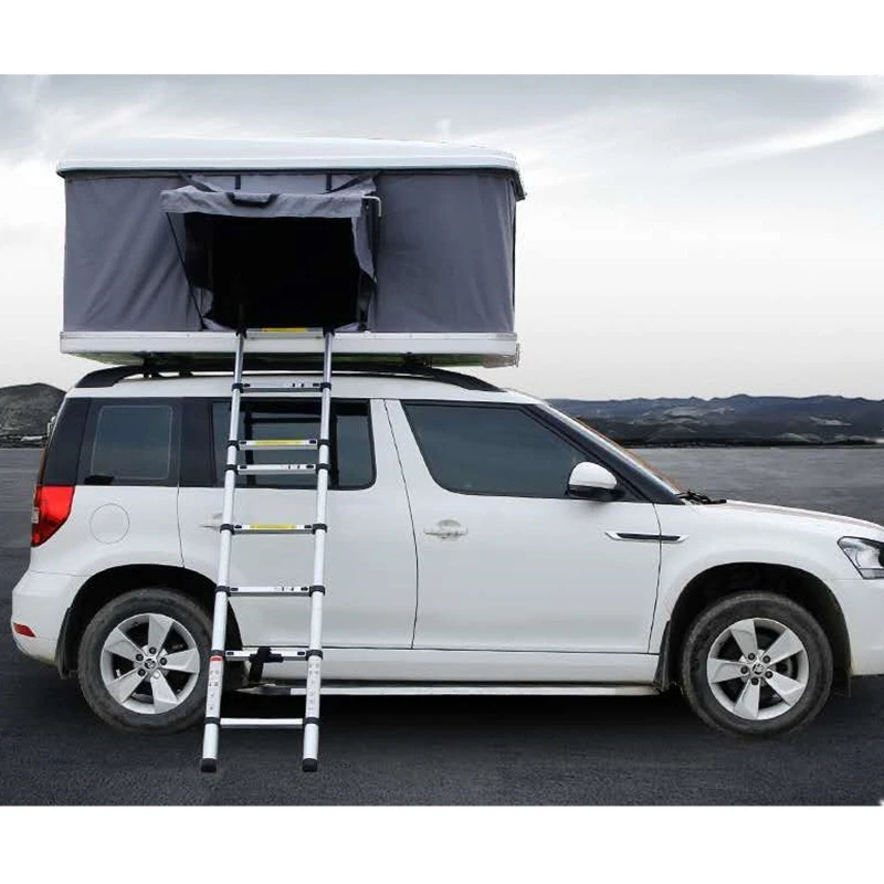 

Outdoor life new roof tent quick open hard top double layer tent