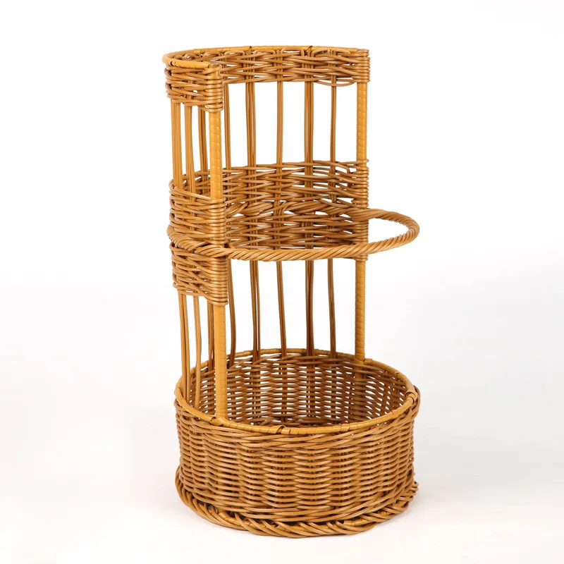 Bread basket, factory direct sales, imitation rattan baguette basket, creative fritters basket, decorative basket