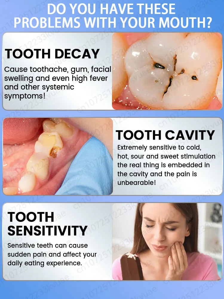 Anti-Cavity Toothpaste Tooth Remineralization Recovery Enamel Repair Strengthening Restoration Decay Protection Dental Teeth