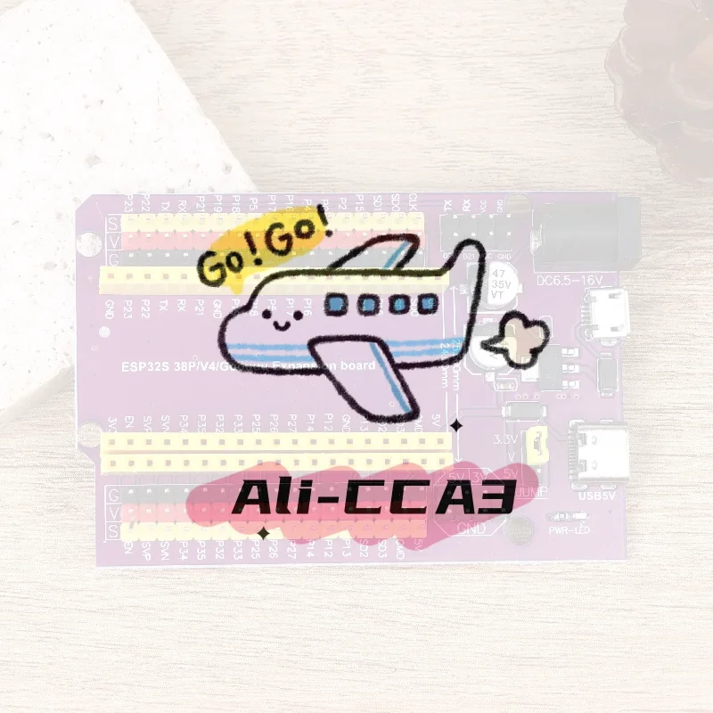 

Плата расширения разработки ESP32/ESP32-S, 38-контактная с тройным входом питания (тип C/Micro USB/DC), для стабильных приложений своими руками