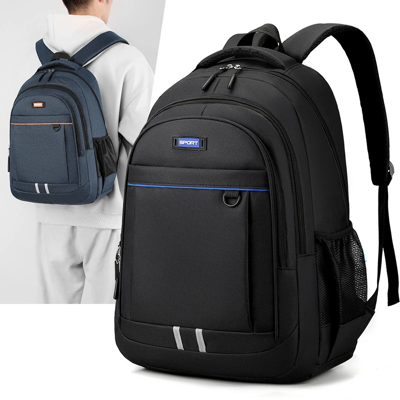 Large-capacity leisure travel backpack | Business and school bag, adjustable shoulder strap, equipped with padded laptop compart