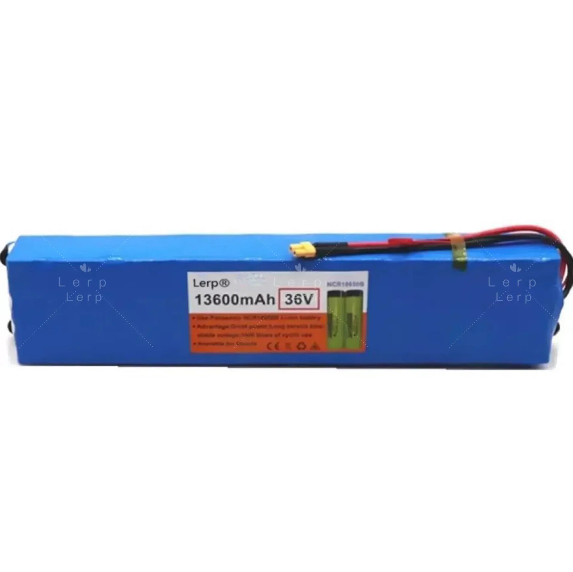 24 original 18650 lithium battery 10S3P 36V 13600mAh, with 7 connection port options, suitable for all 36V DC devices below 600W