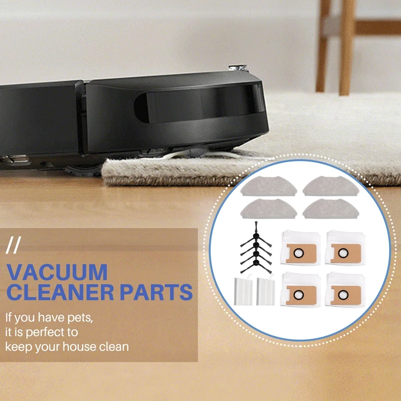 Accessoires de remplacement pour robot AIRROBO T20, brosses latérales HEPA Pound, sacs à poussière, pièces de rechange