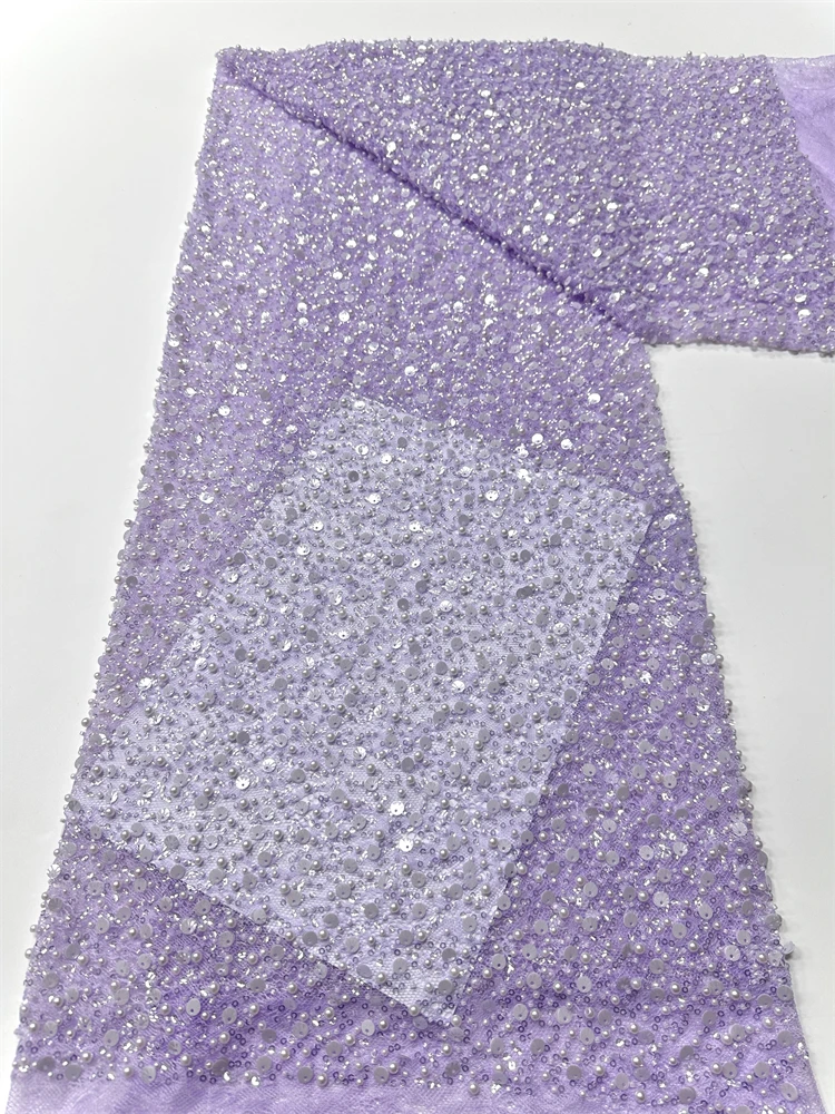 

Latest African Sequence Lace Fabrics, Groom Embroidery, French, Nigerian Wedding Material, High Quality, Diamond Lace Fabric