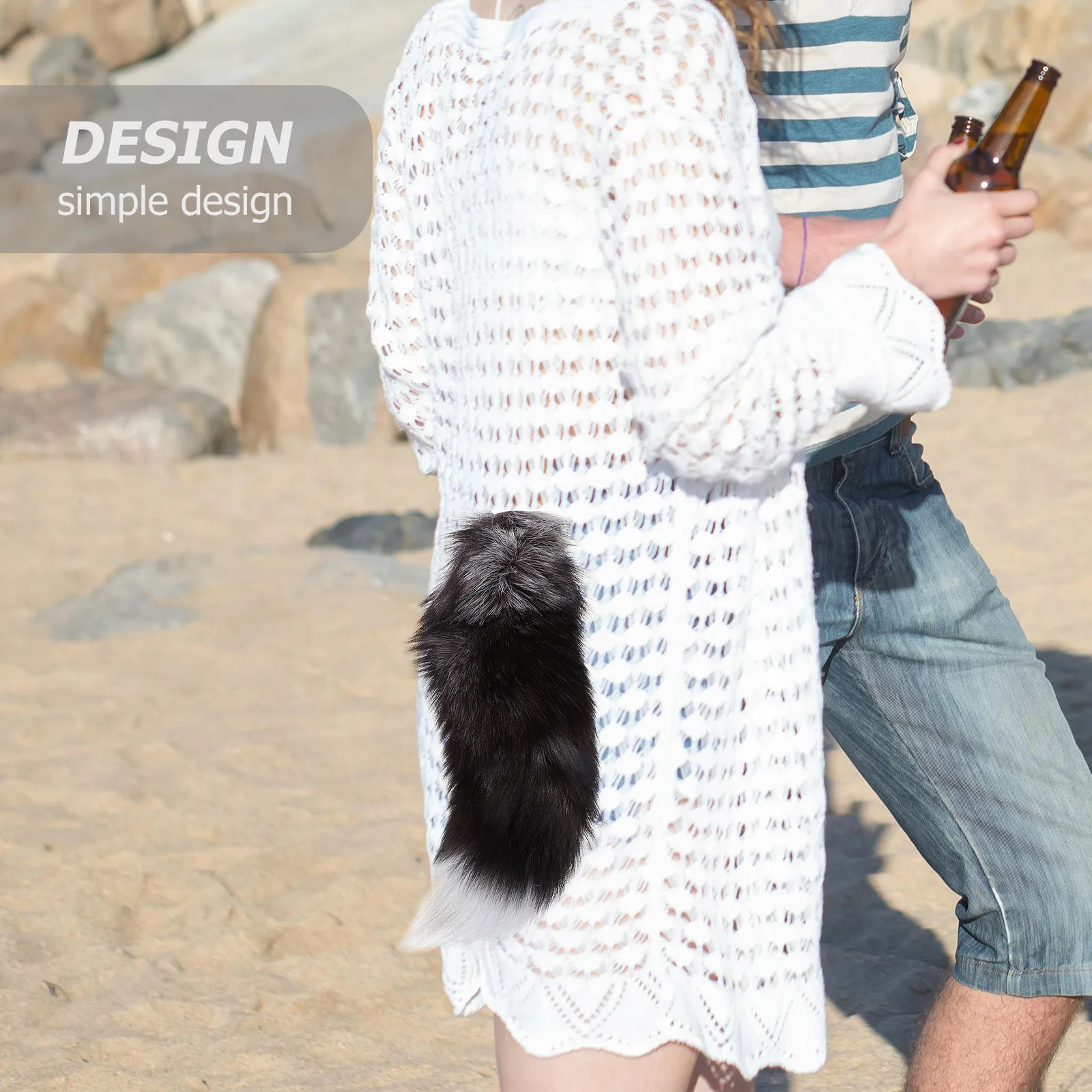 

Fox Accessories Durable Craft Exquisite Details Magnetic Closure Easy Install Remove Cute Charm Versatile Parties Performances