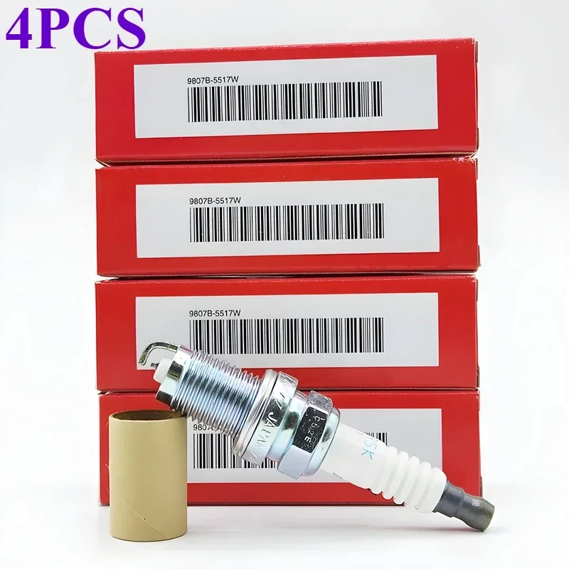

4pcs IZFR5K11 3657 9807B-5517W Iridium Spark Plugs For Pilot MDX Honda Odyssey Pilot Acura MDX IZFR5K11-3657 IZFR5K-11