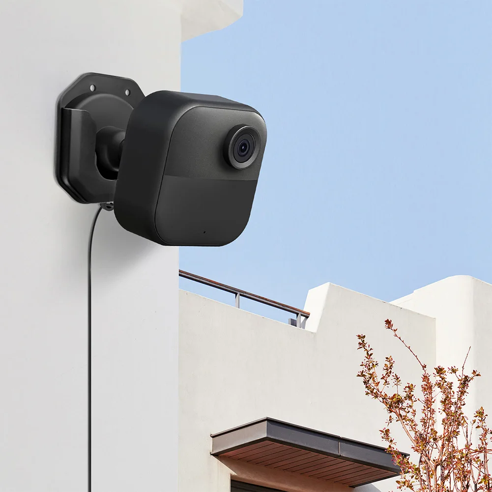 Home Security Camera Wall Mount Bracket For Blink Cameras No Drill No Screws Rainproof Indoor Outdoor Security Camera Holder