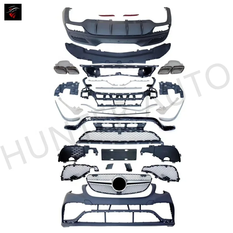 

New arrived GLE Coupe X292 body kit For Mercedes Benz GLE Class GLE63 2015 2016 2017 2018 2019 GLE350 GLE400 GLE450 bodykit