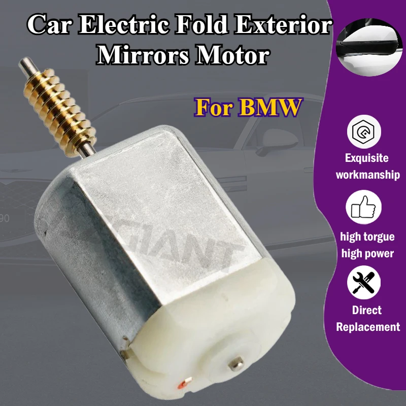 

FC-280SB-16220 BMW X4 G02 M F98/X5 M F95 G05 G18/X4 F26/X3 F25/ X1 E84/3 Series E90 E91 Car Electric Fold Exterior Mirrors Motor