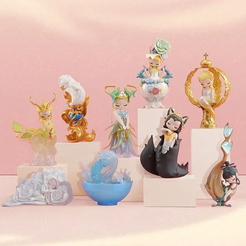 

52TOYS Sleep The Treasure Gallery Series Blind Box Mystery Box Caixa Sorpresa Girls Аниме Фигурки Милая модель Подарок на день рождения