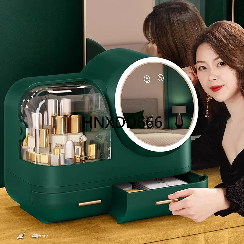 Refrigerator organizer box Secret lego storage and organization transparent plastic storage box bathroom  Modern makeup case - view 4