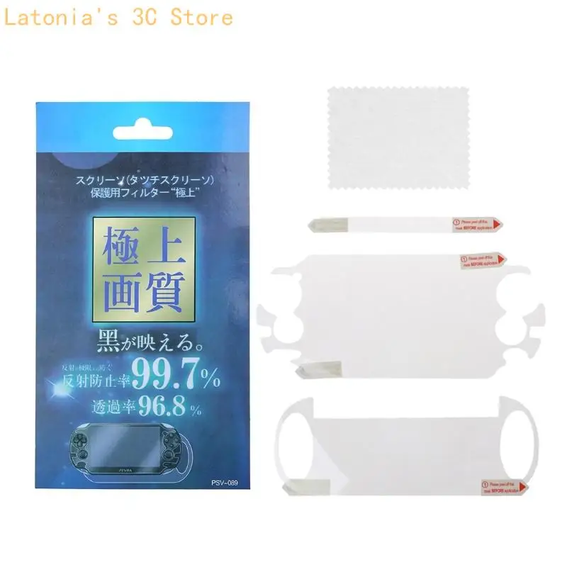 Clear High Defination Protective Film Surface Guard for for PSV 100 X3UB