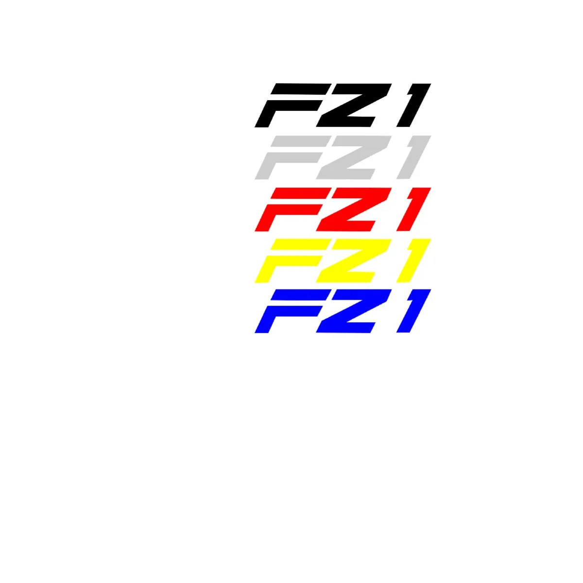 

Motorcycle Stickers Emblems Diversion Shell Sticker for YAMAHA FZ1 FZ 1 logo a pair
