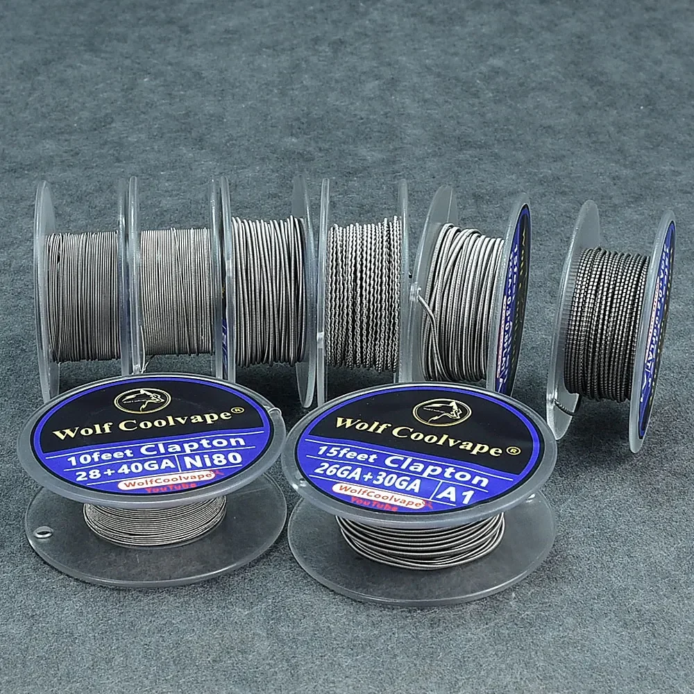 A1/NI80/SS316L 10/15 kayfun x rta RDA RBA v3 rda replacement coil for coils & atomizers - gallery image 6