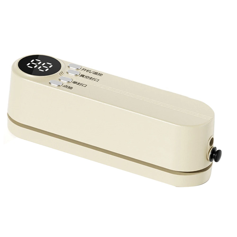 

Home Use Sealer Compact Sealer For Food Preservation Compatible Design For Food Storage Effective Sealing For Freshness